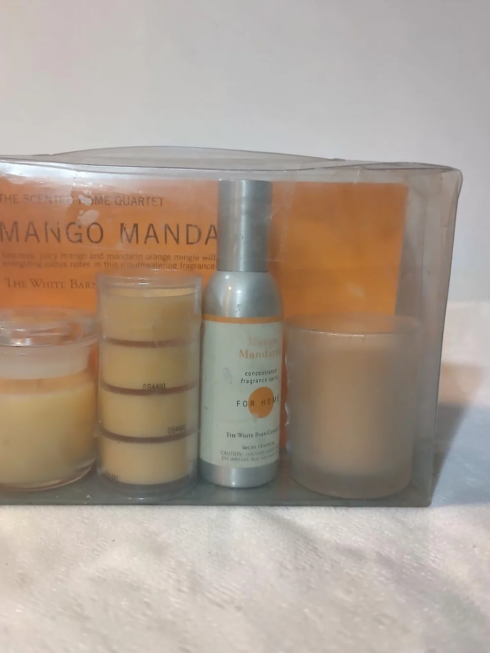 White Barn Mango Mandarin Bath & Body Gift Set - Orange